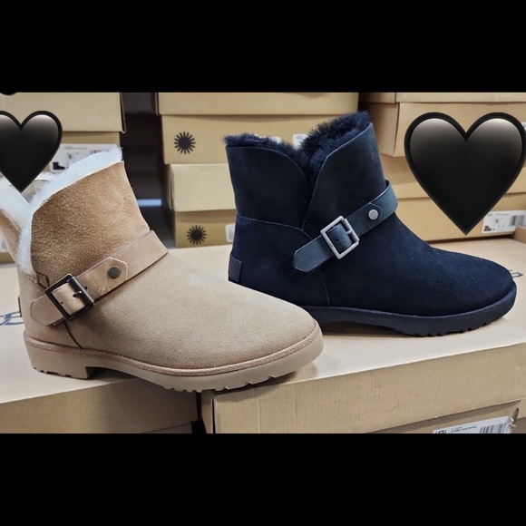 🖤new in box🖤 UGG Australia Women's UGG Romely Short Buckle Boot 'Black - Picture 6 of 10